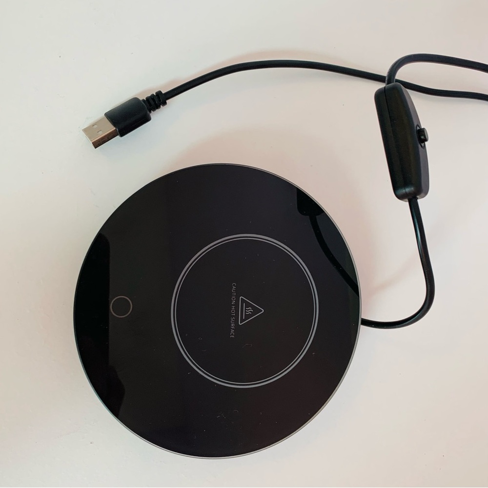 Coffee mug warmer- USB connection